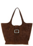 Roger Vivier Brown Goatskin Tote Bag
