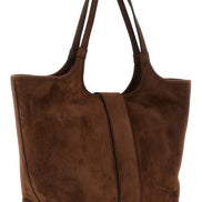 Roger Vivier Brown Goatskin Tote Bag
