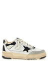 Golden Goose Bicolor Leather Athletic Sneakers