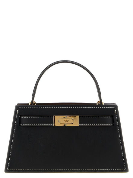 Tory Burch Black Cowhide Handbag