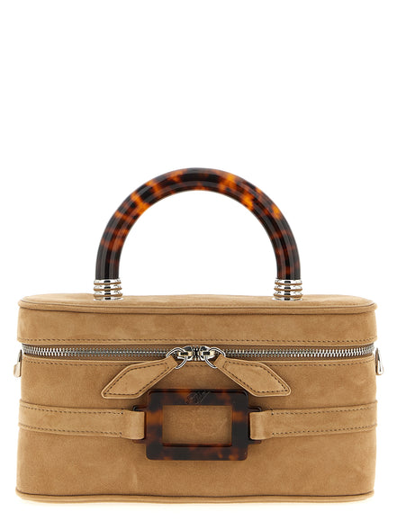Roger Vivier Beige Goatskin Handbag