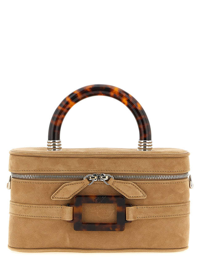 Roger Vivier Beige Goatskin Handbag