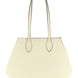 Valextra White Calfskin Tote Bag