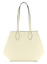 Valextra White Calfskin Tote Bag