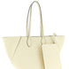 Valextra White Calfskin Tote Bag