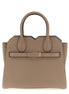 Valextra Beige Calfskin Handbag