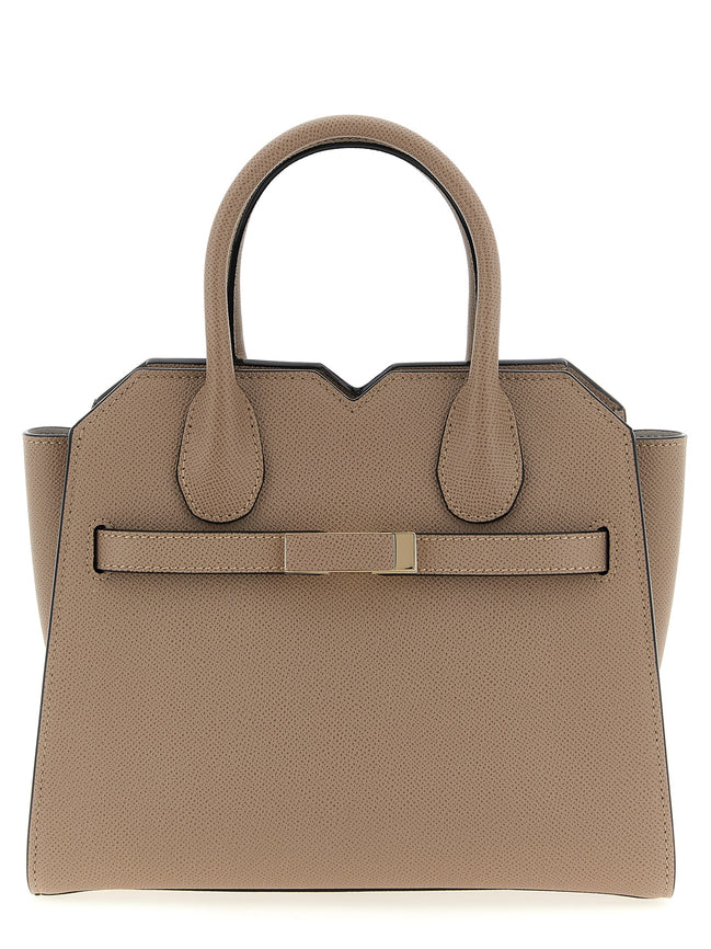 Valextra Beige Calfskin Handbag