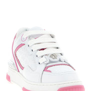Versace Multicolor Calfskin Athletic Sneakers
