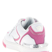 Versace Multicolor Calfskin Athletic Sneakers