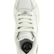 Versace White Calfskin Low Top Sneakers