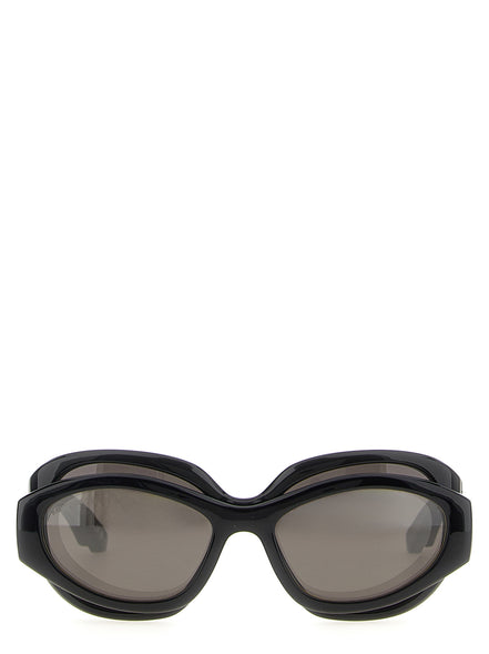 Balenciaga Black Polyamide Sunglasses