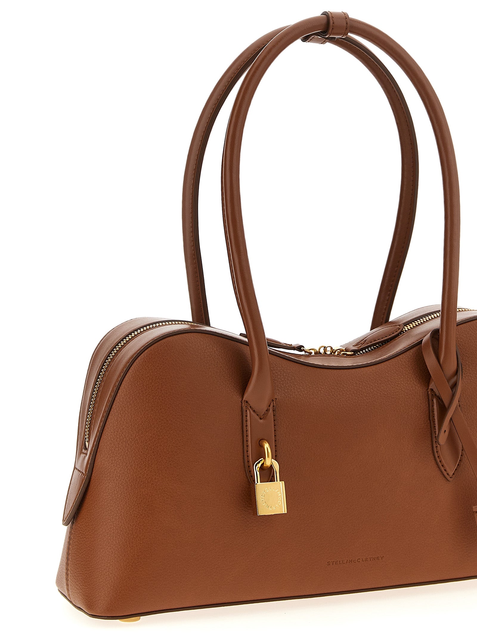 Stella McCartney Brown Polyamide Shoulder Bag