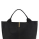 Tod's Black Calfskin Tote Bag