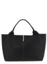 Tod's Black Calfskin Tote Bag