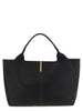 Tod's Black Calfskin Tote Bag