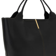 Tod's Black Calfskin Tote Bag