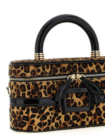 Τσάντα χειρός Roger Vivier πολύχρωμη από δέρμα μοσχαριού