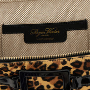 Τσάντα χειρός Roger Vivier πολύχρωμη από δέρμα μοσχαριού