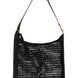Saint Laurent Black Raffia Shoulder Bag
