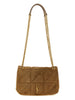 Saint Laurent Beige Calfskin Shoulder Bag
