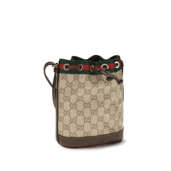 Gucci Beige Cotton Backet Bag