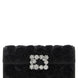 Roger Vivier Black Viscose Clutch Bag