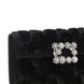 Roger Vivier Black Viscose Clutch Bag