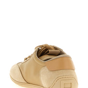 Roger Vivier Beige Calfskin High Top Sneakers
