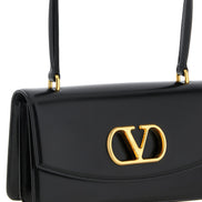 Valentino Garavani Black Calfskin Shoulder Bag