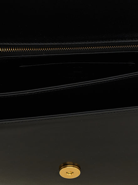 Valentino Garavani Black Calfskin Shoulder Bag