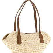 Dolce & Gabbana Beige Cork Shoulder Bag