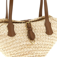 Dolce & Gabbana Beige Cork Shoulder Bag