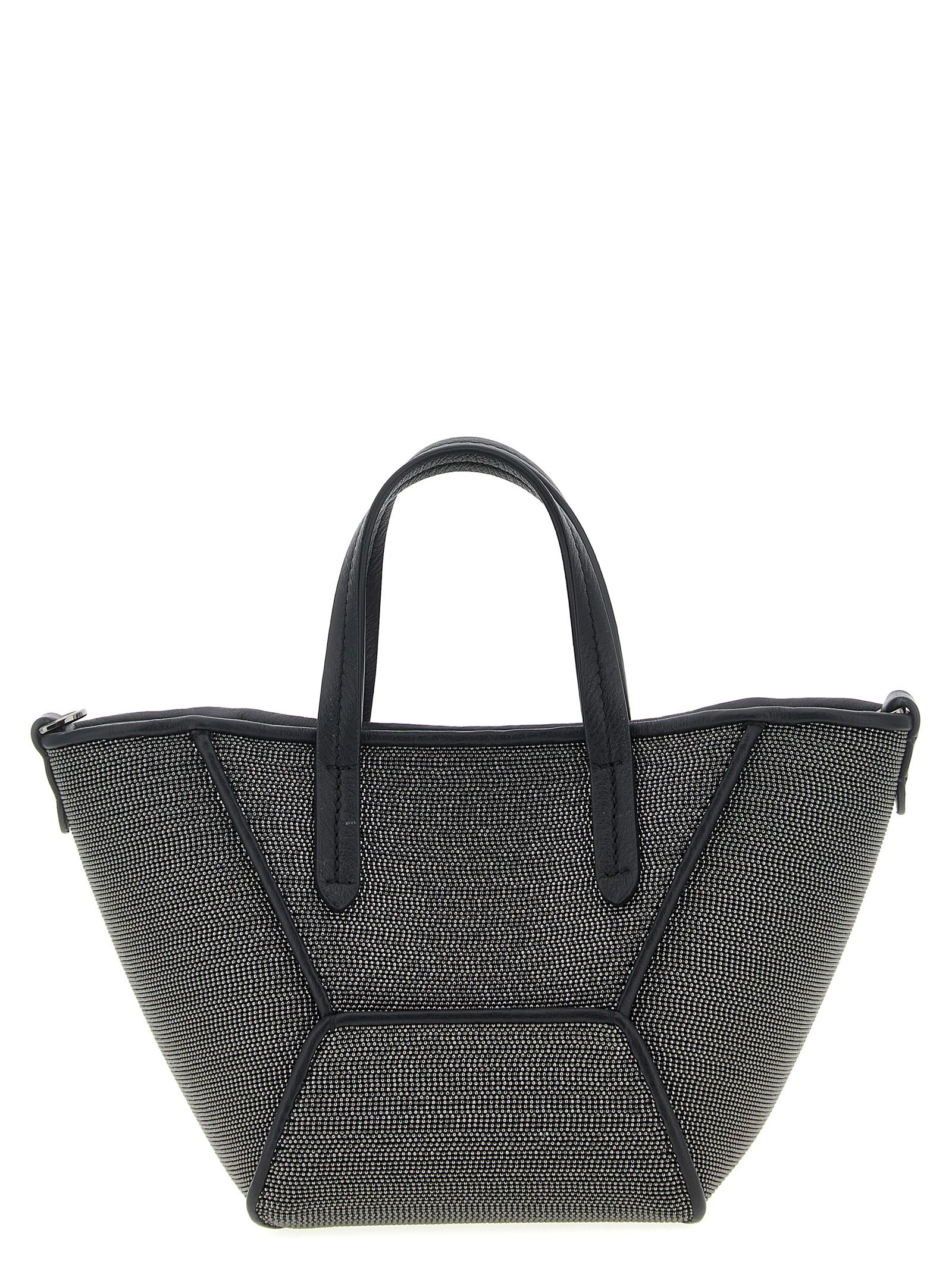 Brunello Cucinelli Black Brass Handbag
