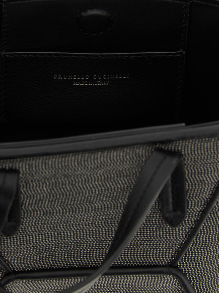 Brunello Cucinelli Black Brass Handbag