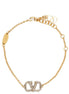 Valentino Garavani Gold Stainless Steel Bracelet
