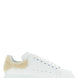 Alexander McQueen Beige Calfskin Chunky Sneakers