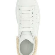 Alexander McQueen Beige Calfskin Chunky Sneakers
