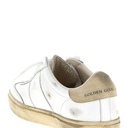 Λευκά sneakers Golden Goose από δέρμα αγελάδας  