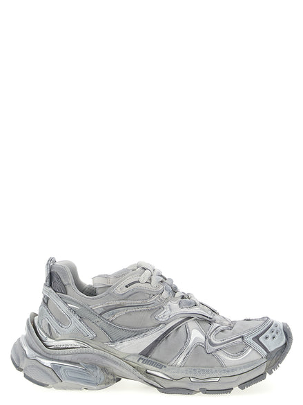 Balenciaga Gray Polyethylene Athletic Sneakers