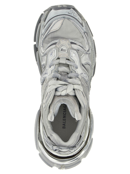Balenciaga Gray Polyethylene Athletic Sneakers