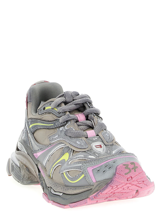Balenciaga Multicolor Polyethylene Athletic Sneakers