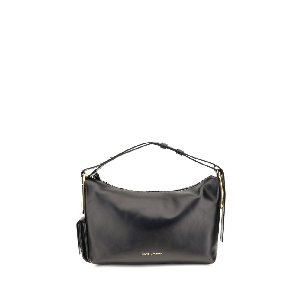 Μαύρη τσάντα ώμου Marc Jacobs Bos Taurus από δέρμα μοσχαριού  