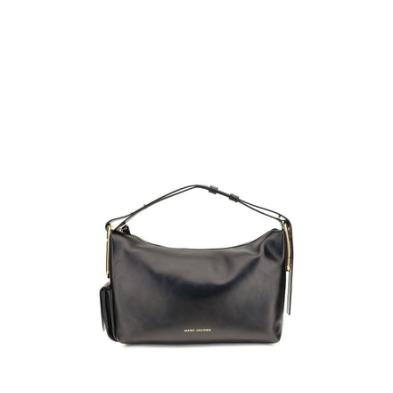 Μαύρη τσάντα ώμου Marc Jacobs Bos Taurus από δέρμα μοσχαριού  