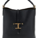 Tod's Black Calfskin Handbag