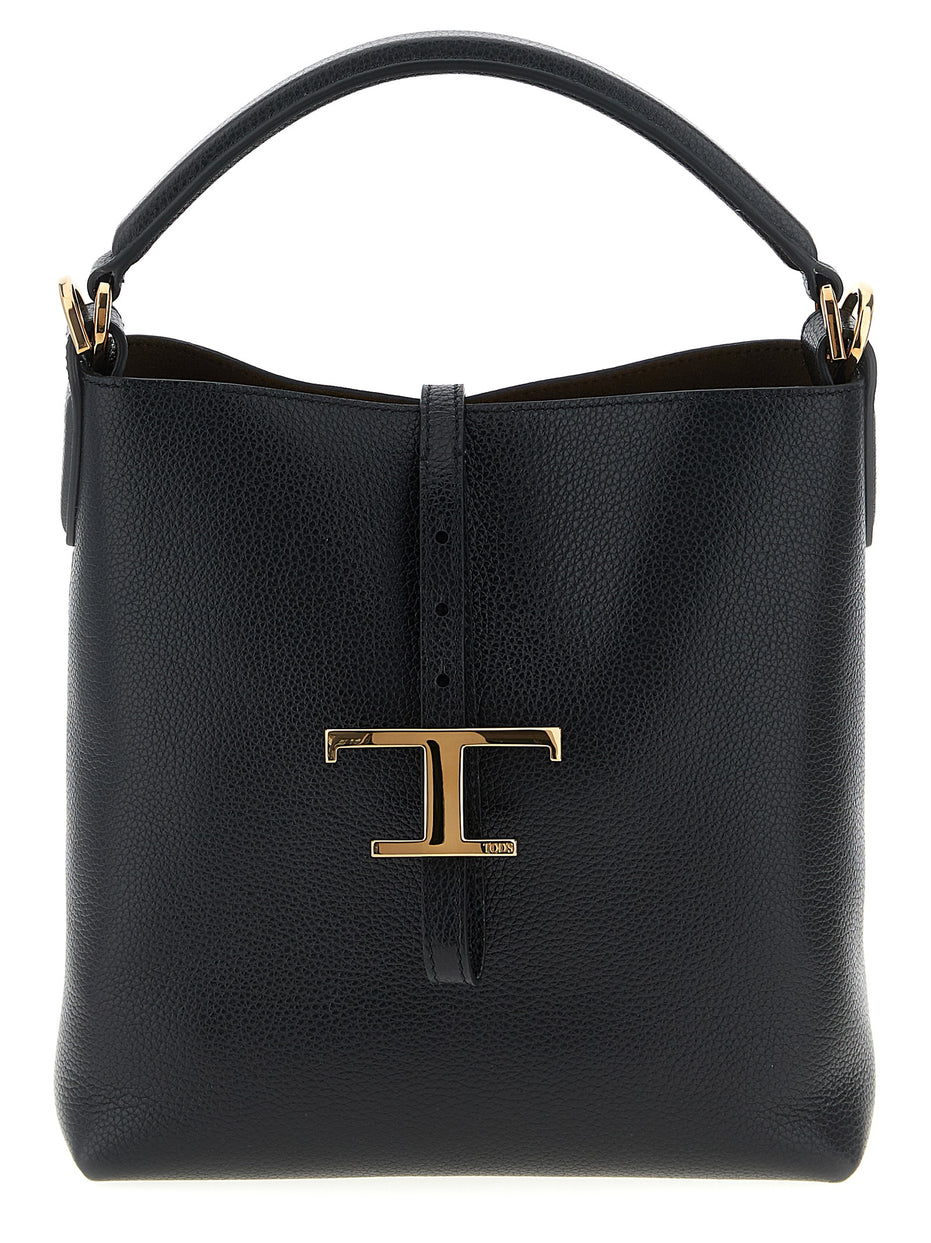 Tod's Black Calfskin Handbag