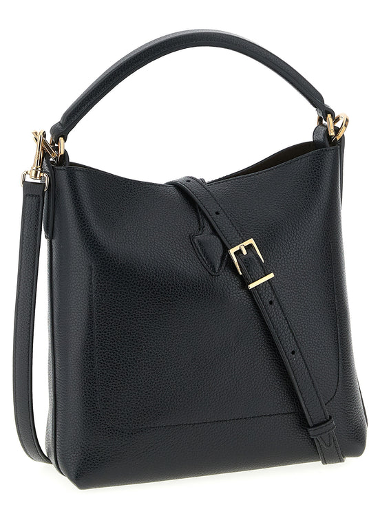 Tod's Black Calfskin Handbag