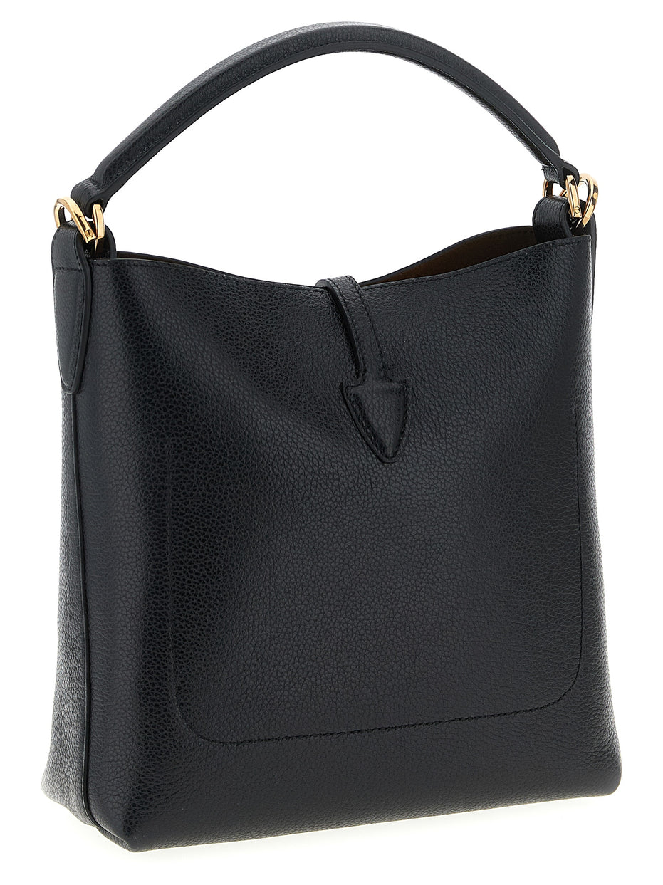 Tod's Black Calfskin Handbag