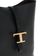 Tod's Black Calfskin Handbag