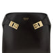 Ferragamo Brown Calfskin Crossbody Bag