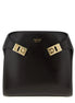 Ferragamo Brown Calfskin Crossbody Bag